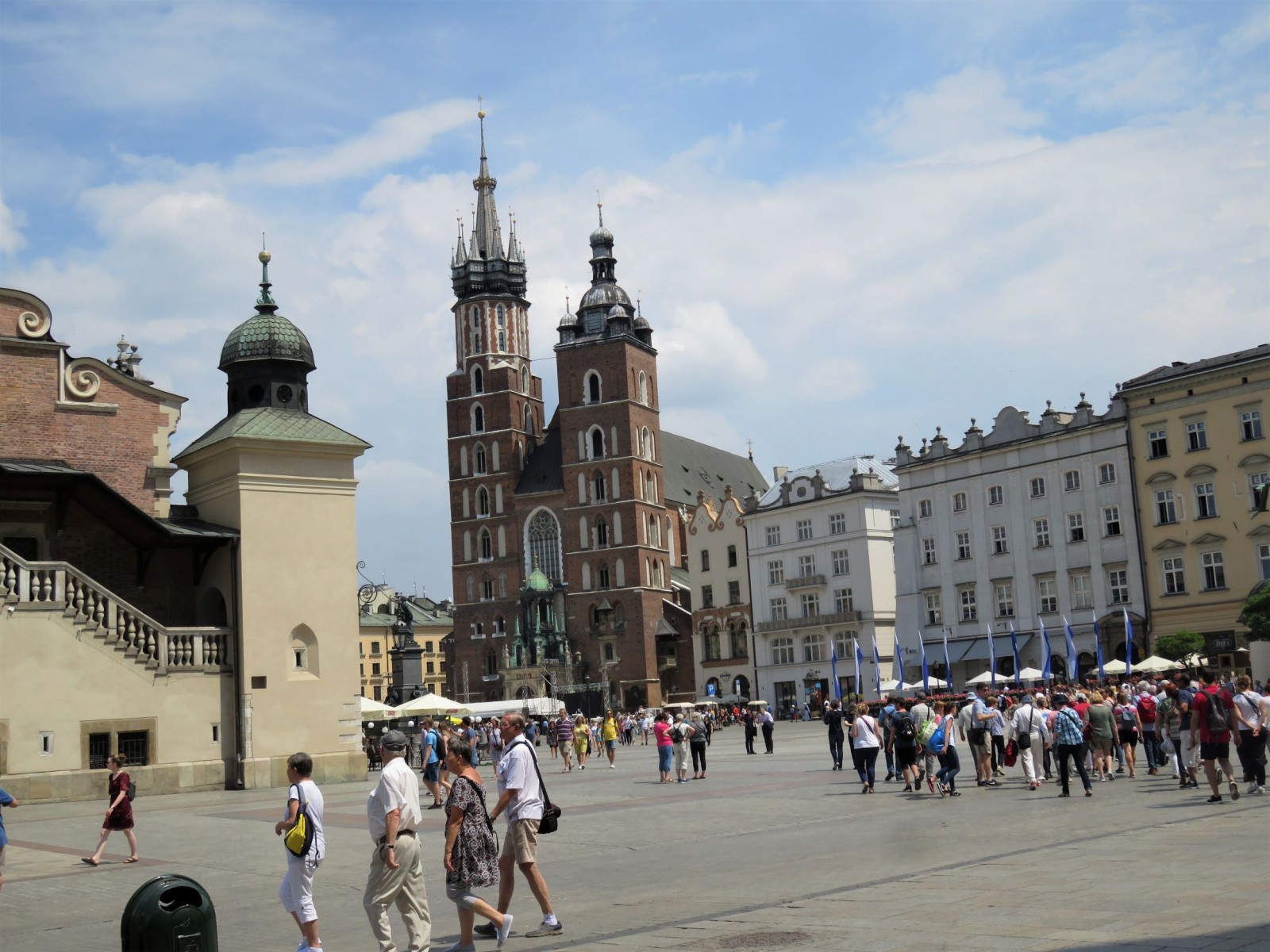 Cracovie : la place du Marché