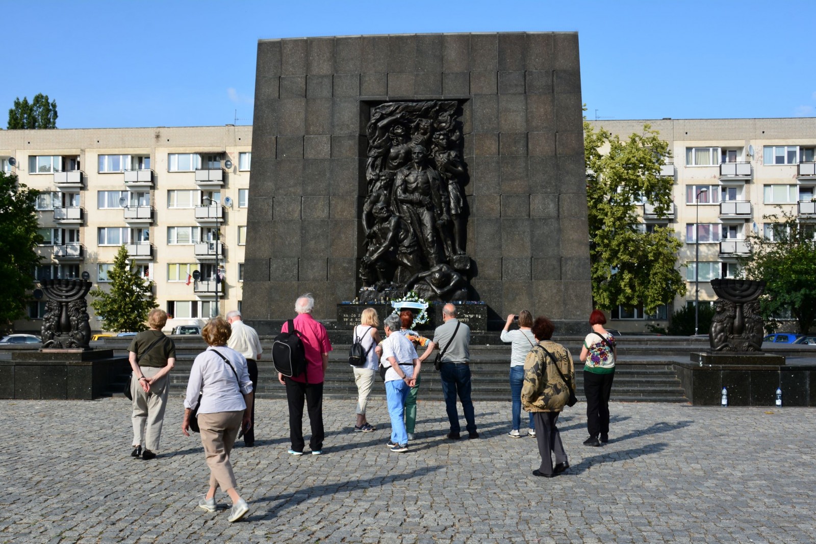 Varsovie : le monument 