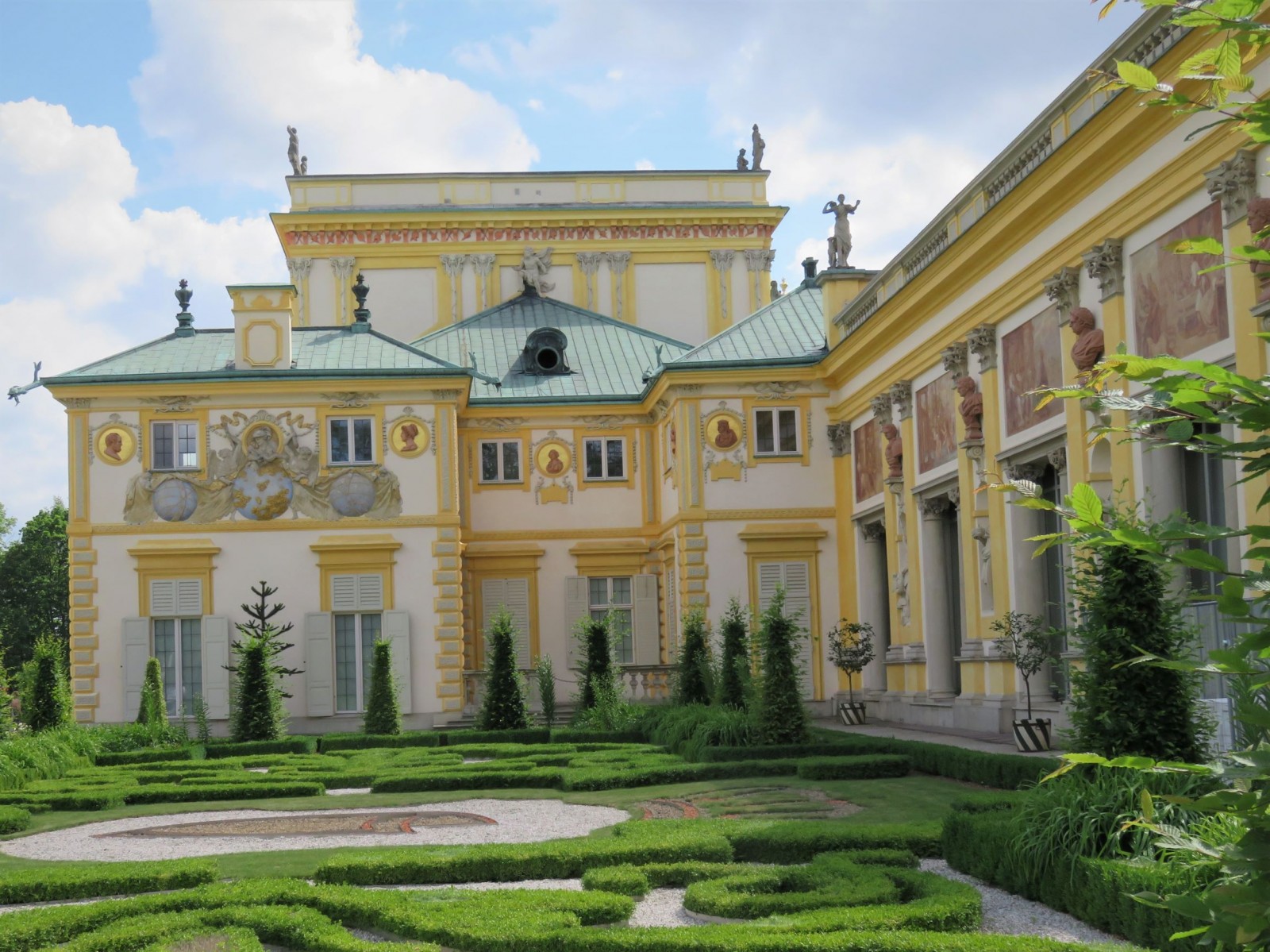Varsovie : le palais Wilanow