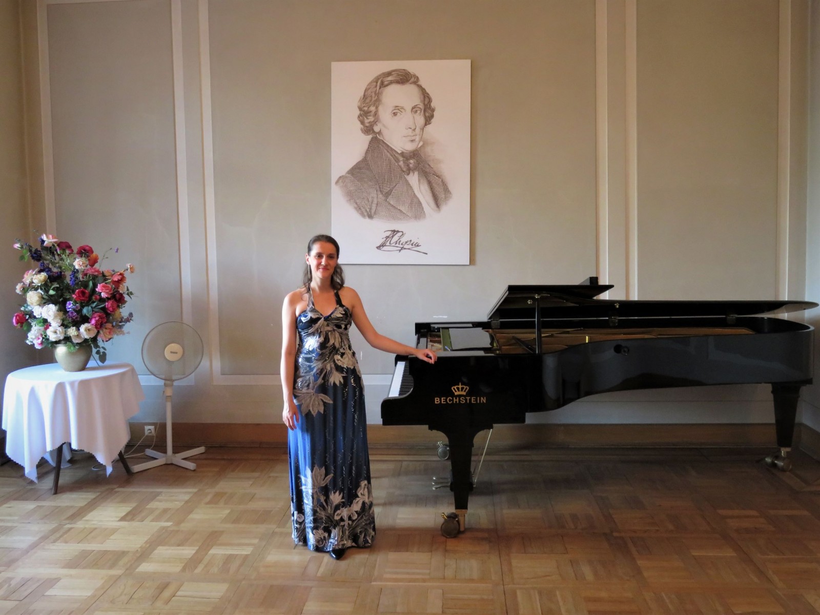 Varsovie : la pianiste du concert Chopin