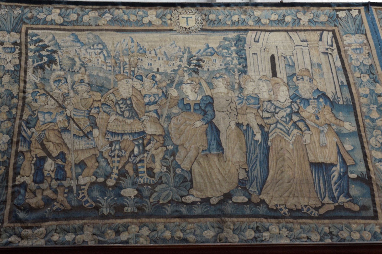Une des tapisseries d'Aubusson du chœur