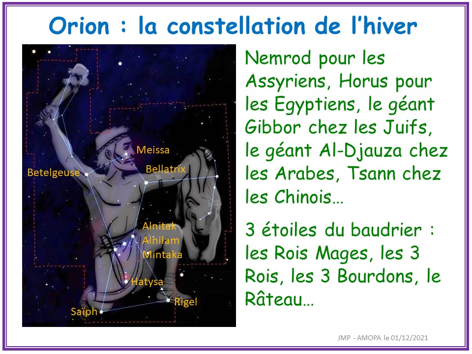 Orion, le grand chasseur