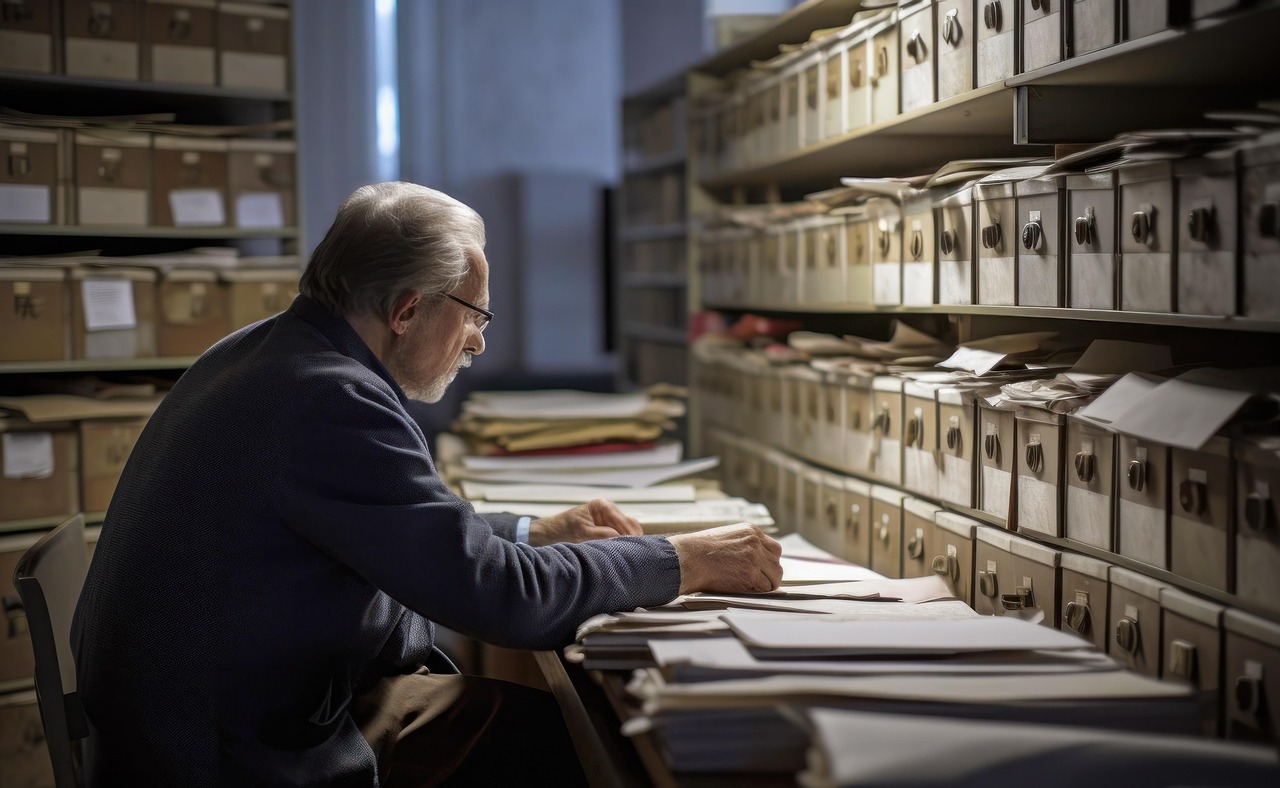 Visite des archives municipales de Lyon