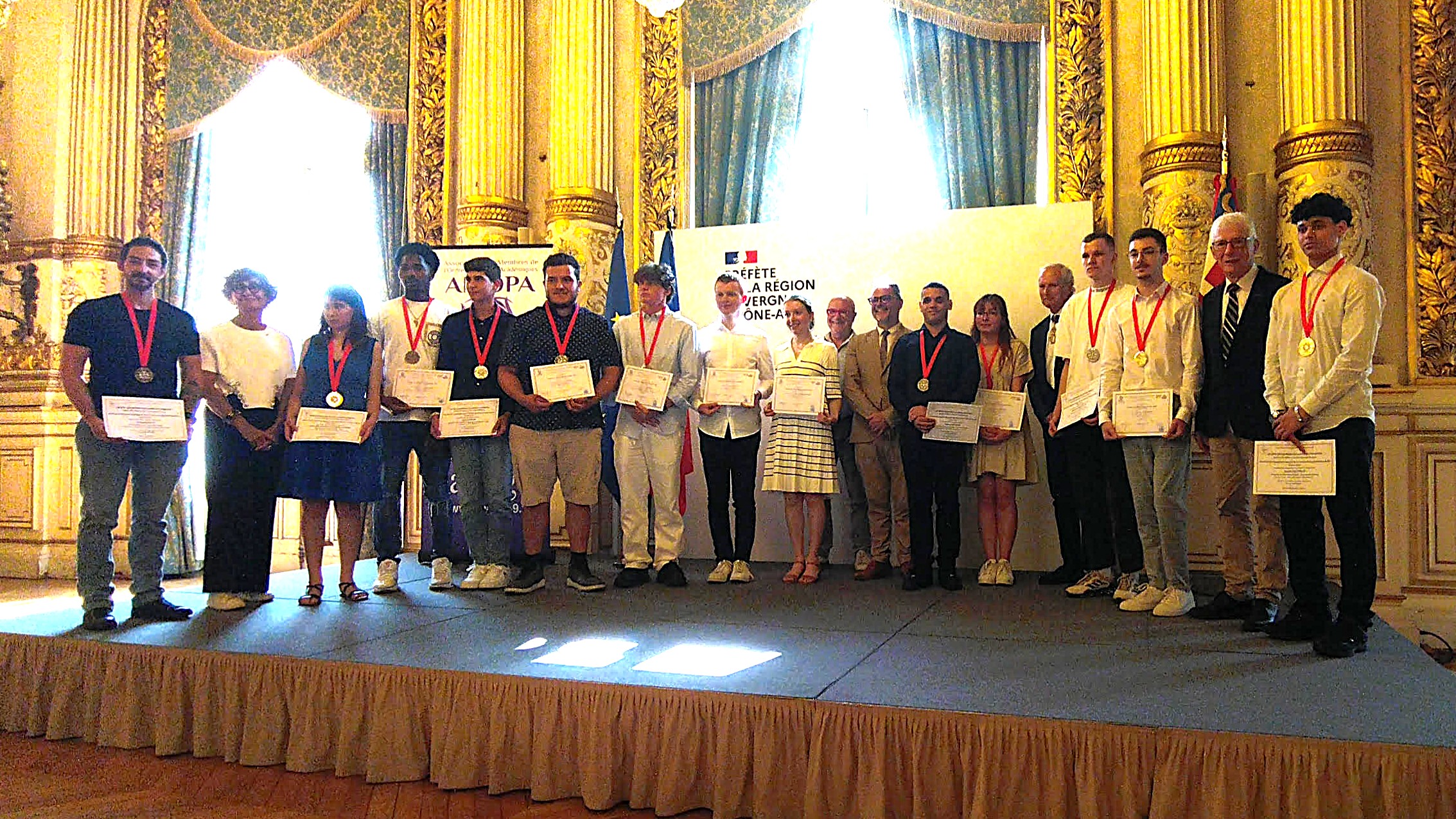 Cérémonie de remise des prix de l’apprentissage du 12 juin 2025